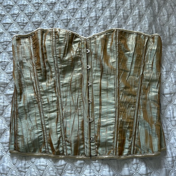 NEW Gold Corset - Size 2XL (34” Waist) - Picture 3 of 3